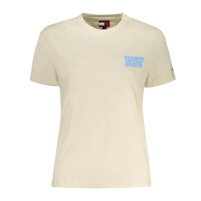 Дамска тениска с къс ръкав , бежова TOMMY HILFIGER DW0DW21338_BEACG