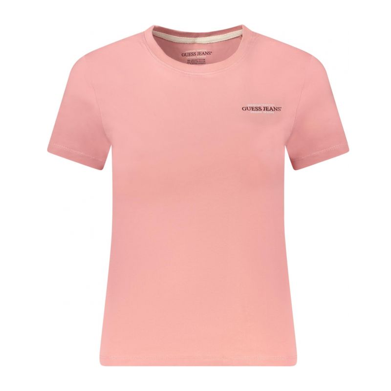 Дамска тениска с къс ръкав  jeans, розова GUESS W4YI02J1314_RSG682