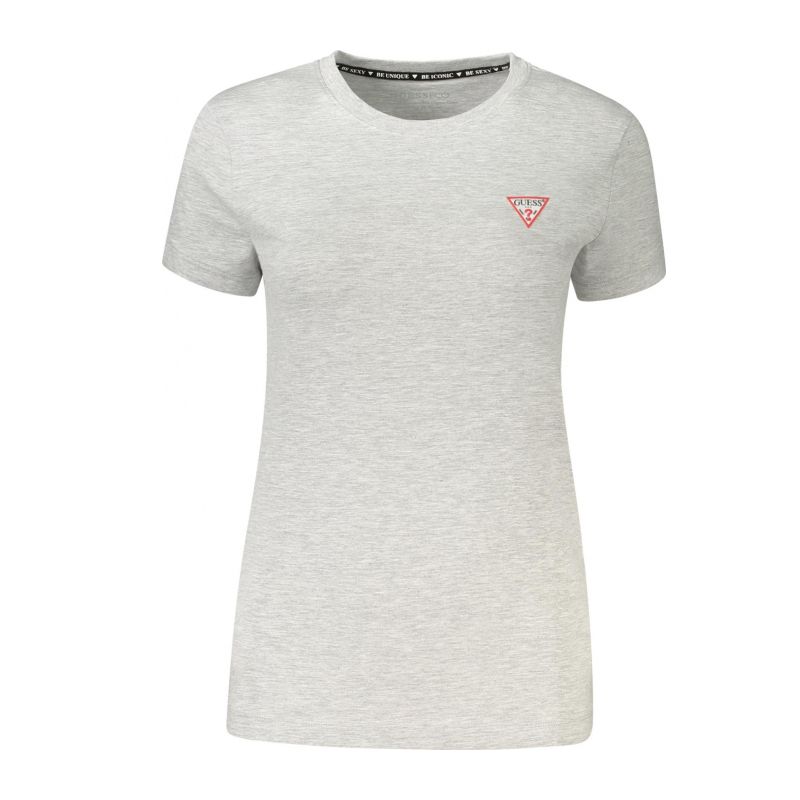 Дамска тениска с къс ръкав  jeans, сива GUESS