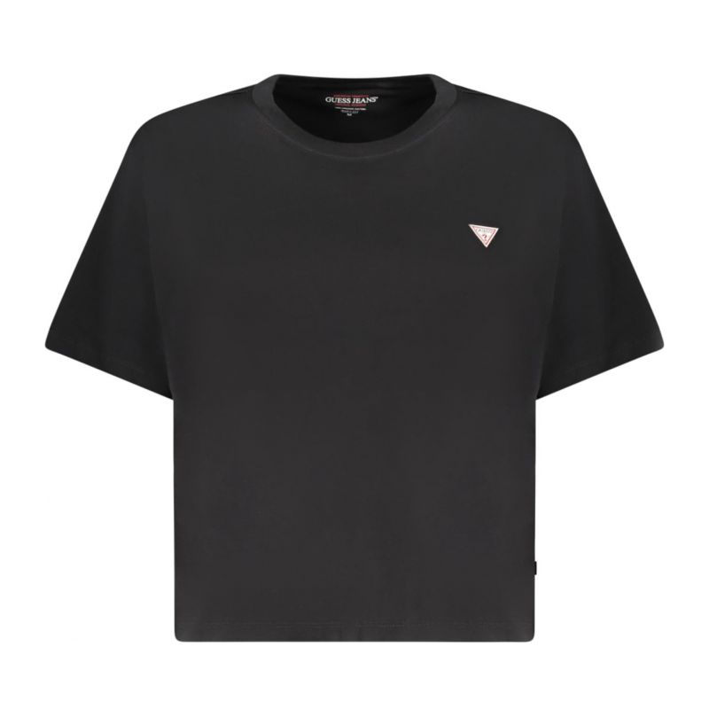Дамска тениска с къс ръкав  jeans, черна GUESS W4YI05K8HM0_NEJBLK