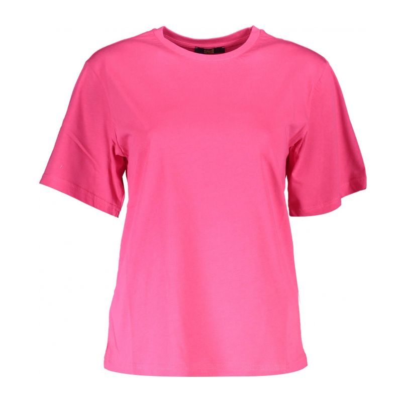 Дамска тениска с къс ръкав CAVALLI CLASS QTX62JJD060_E8F9087_ROSA02500