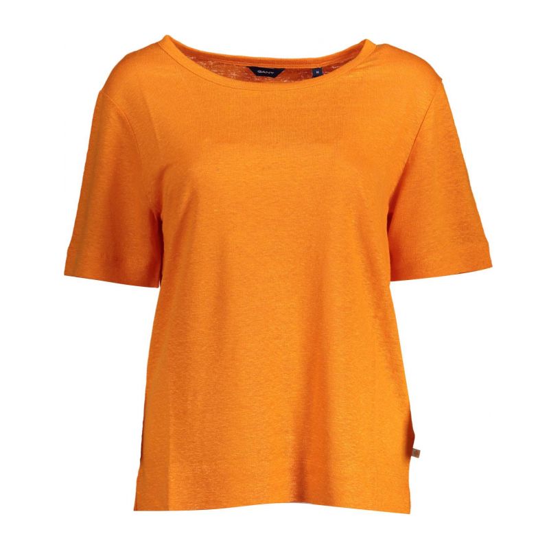 Дамска тениска с къс ръкав GANT 21014204423_63A2AD3_ARANCIO806