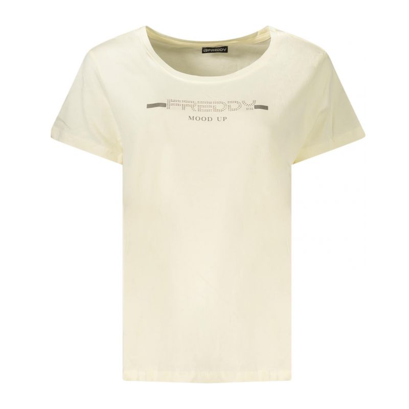 Дамска тениска с къс ръкав FREDDY F25WCRT1_BIW50