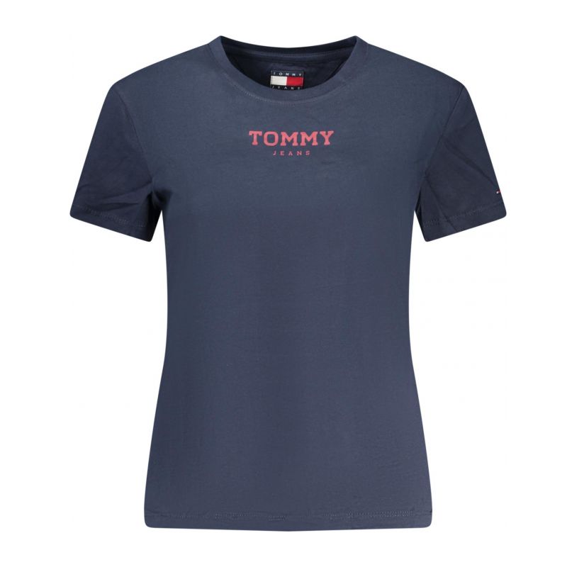 Дамска тениска с къс ръкав TOMMY HILFIGER DW0DW21842_BLC1G