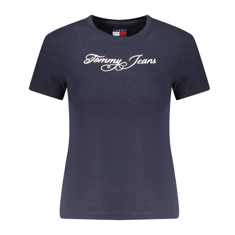 Дамска тениска с къс ръкав TOMMY HILFIGER DW0DW21838_BLC1G