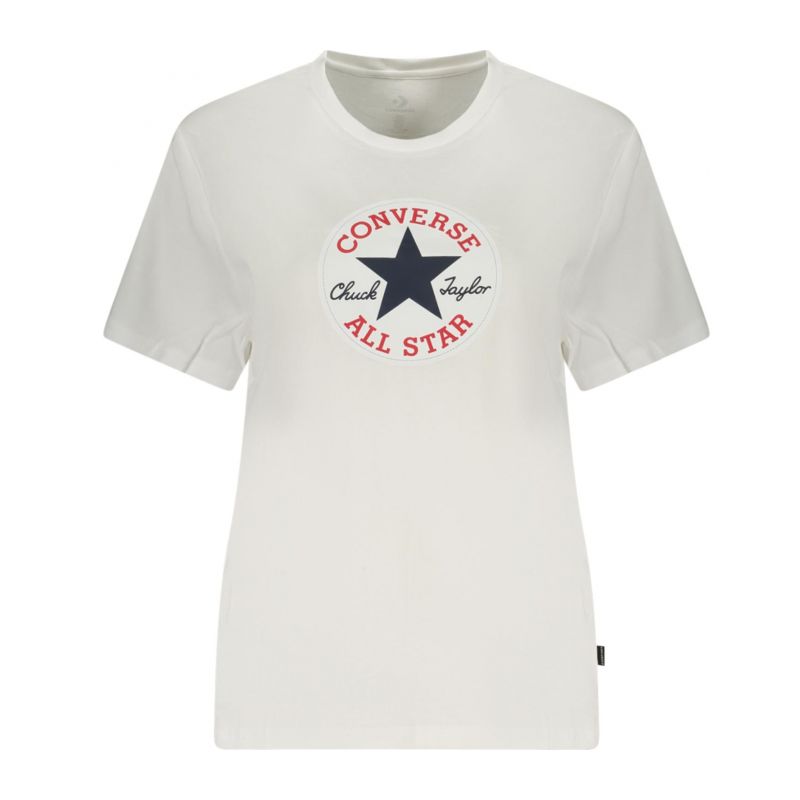 Дамска тениска с къс ръкав CONVERSE CVW5T103_BI100WHI