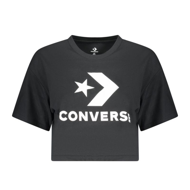 Дамска тениска с къс ръкав CONVERSE CVW5T855_NE001BLA