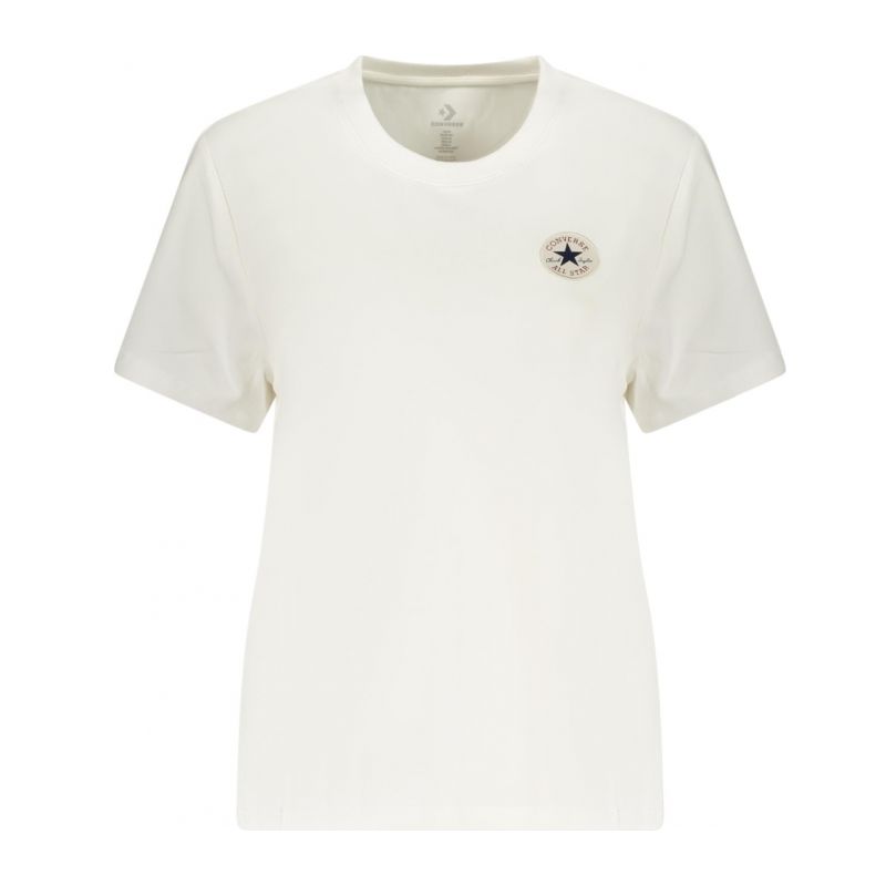 Дамска тениска с къс ръкав CONVERSE CVW5T108_BI100WHI