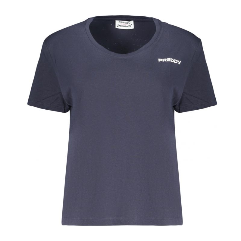 Дамска тениска с къс ръкав FREDDY S26WCYLT2_BLB109
