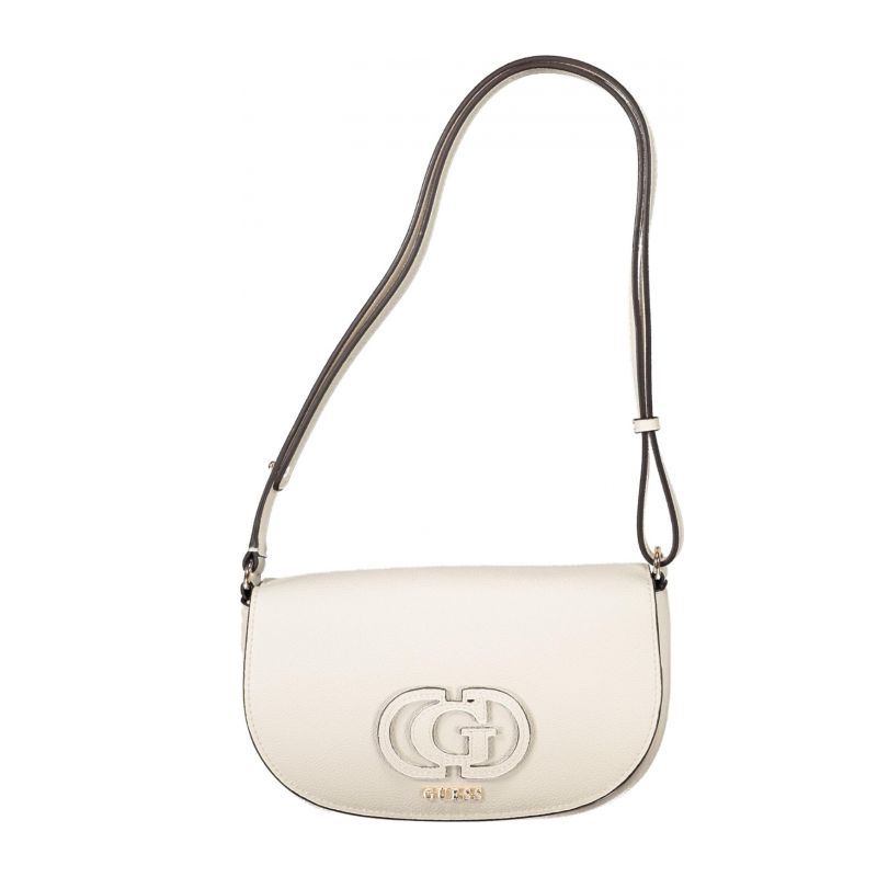 Дамска чанта  jeans, бяла GUESS BG953621_BIOFFWHI