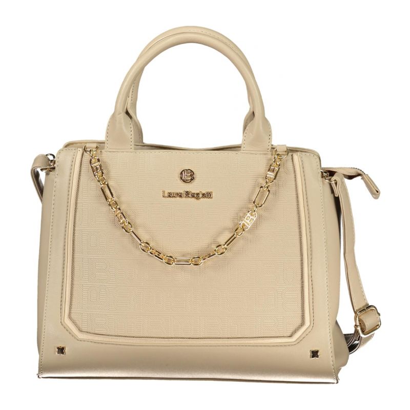 Дамска чанта в бежов цвят LAURA BIAGIOTTI LB25W-106-1_BETERRA