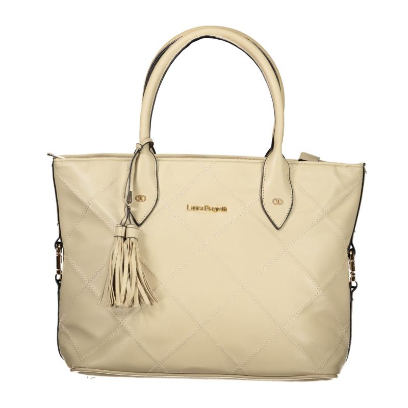 Дамска чанта в бежов цвят LAURA BIAGIOTTI LB25W-120-1_BENATURA