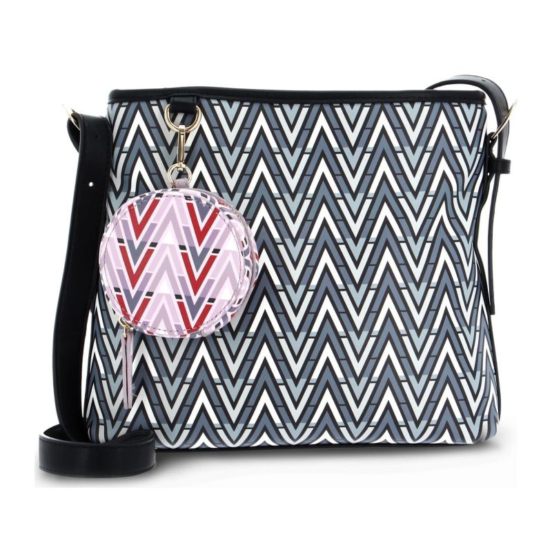 Дамска чанта през рамо VALENTINO BY MARIO VALENTINO TONIC-VBS69906_NERO-MULTI