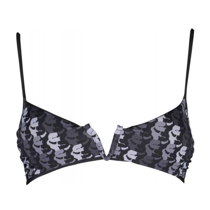 Дамски бански горна част KARL LAGERFELD KL21WPT17_BLACK