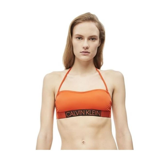 Дамски бански горна част CALVIN KLEIN KW0KW00552_ORANGE