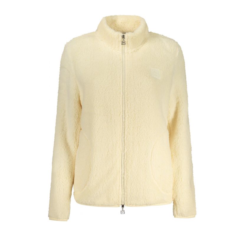 Дамски бежов суитшърт с цип  LAURA BIAGIOTTI BOA96919B_BESETA