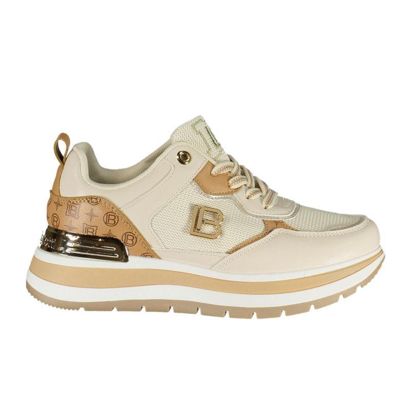 Дамски бежови спортни обувки  LAURA BIAGIOTTI 9630_BEIVORY