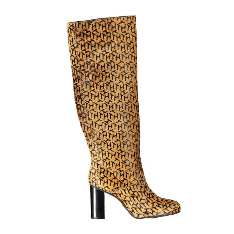 Дамски ботуши TOMMY HILFIGER FW0FW05169F_BEIGE_AEZ