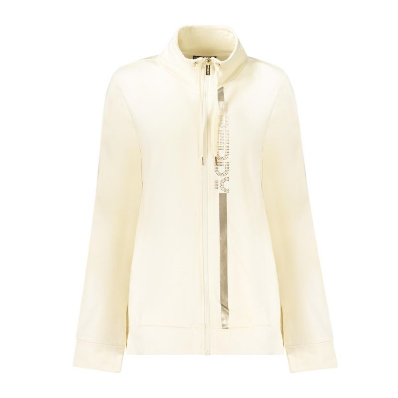 Дамски бял суитшърт с цип  FREDDY F25WCRS1_BIW50