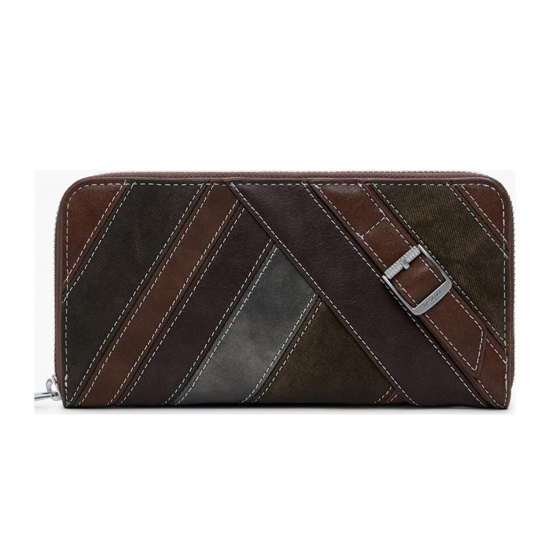 Дамски кафяв портфейл  DESIGUAL 25WAYP20_MA6075