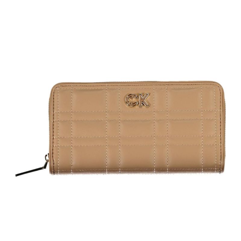 Дамски портфейл CALVIN KLEIN K60K609912_BEIGE_RBC