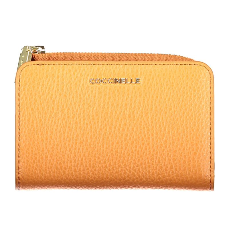 Дамски портфейл в оранжев със син COCCINELLE E2MW511D101_ARR41