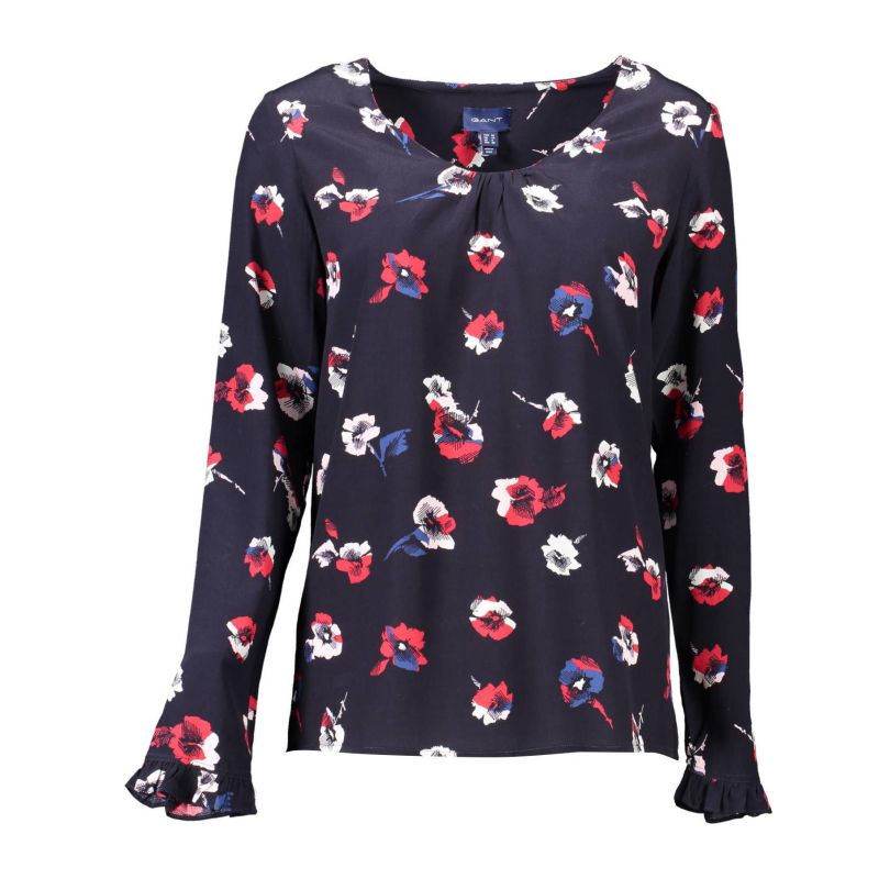 Дамски пуловер  GANT 19034301088_BLU_433-EVENING-BLUE