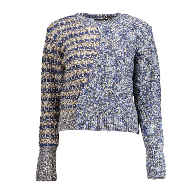 Дамски пуловер  DESIGUAL 22WWJF83_BLU_5001