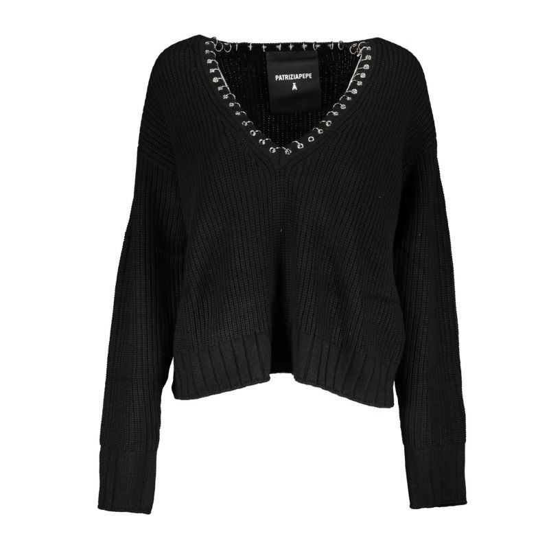 Дамски пуловер  PATRIZIA PEPE 2K0219K134_NEK103NERO