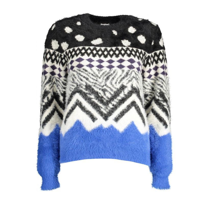 Дамски пуловер DESIGUAL 22WWJF73_NERO_2000