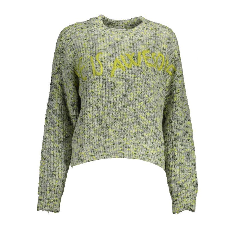 Дамски пуловер DESIGUAL 22WWJF67_VERDE_4025