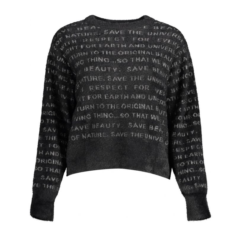 Дамски пуловер DESIGUAL 22WWJF42_NERO_2000