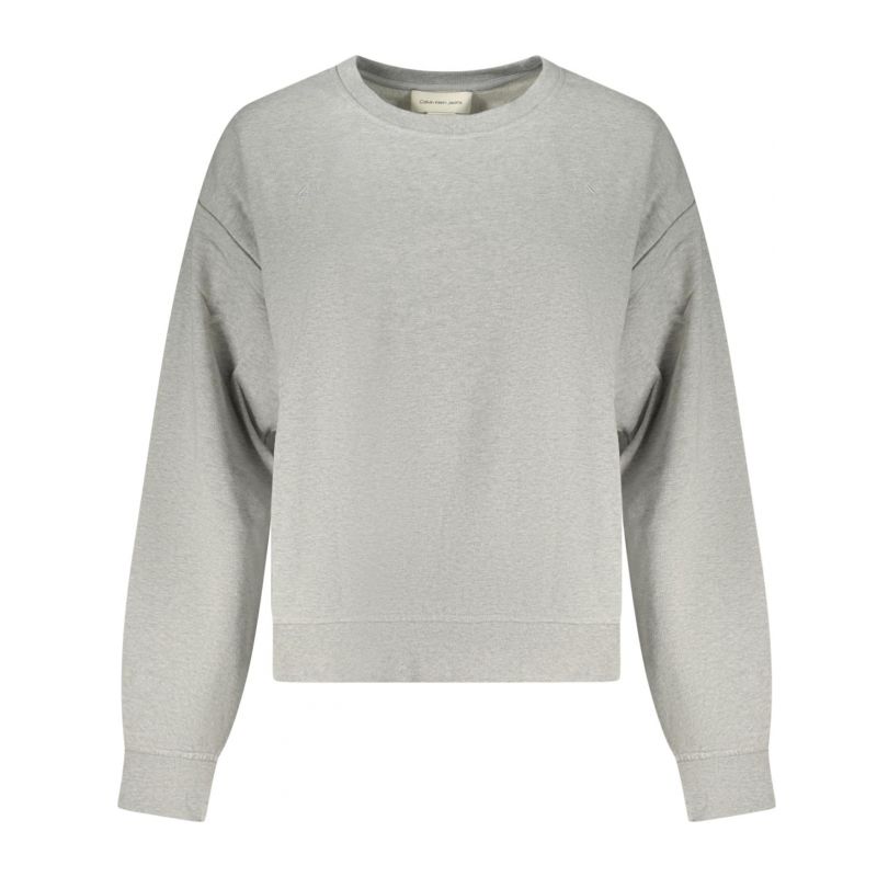 Дамски сив суитшърт с цип  CALVIN KLEIN LV047B236G_GRP77