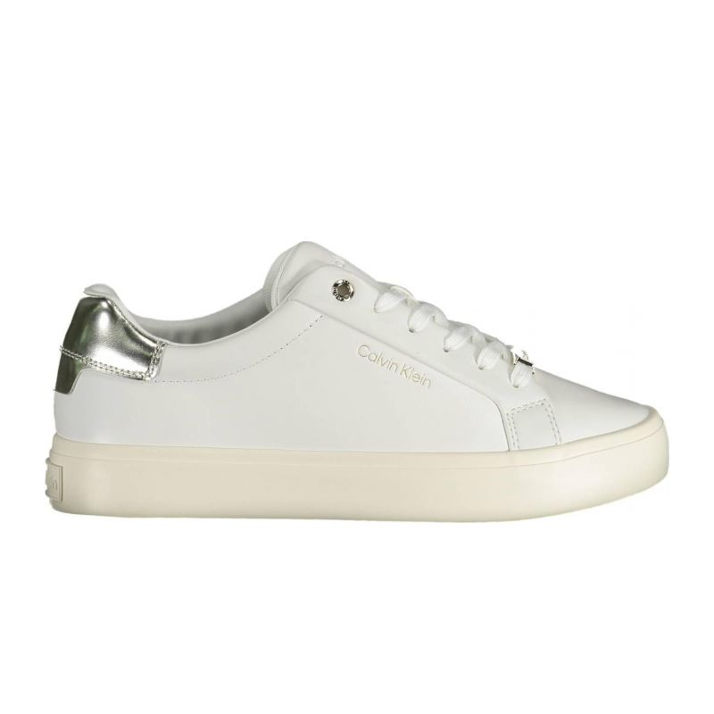 Дамски спортни обувки CALVIN KLEIN HW0HW01342_BIANCO_0LC