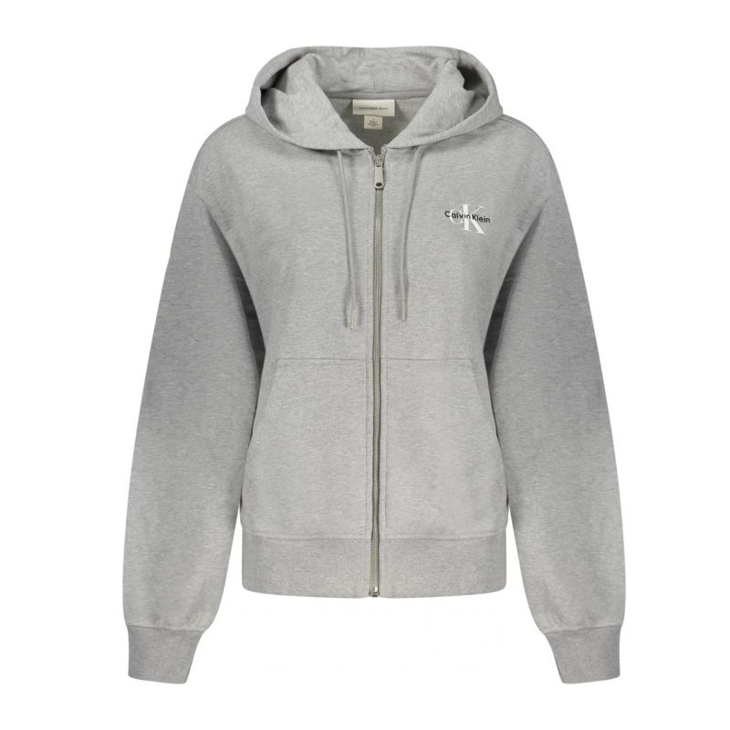 Дамски суитшър с цип , сив CALVIN KLEIN LV047B270G_GRP79