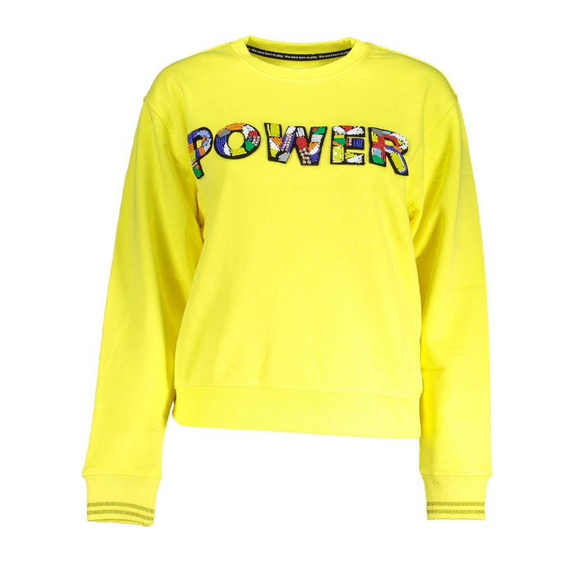 Дамски суичър DESIGUAL 23SWSK01_GIALLO_8035