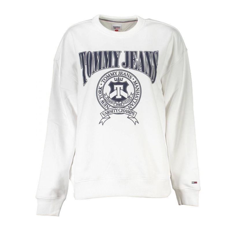 Дамски суичър TOMMY HILFIGER DW0DW15058_BIANCO_YBR