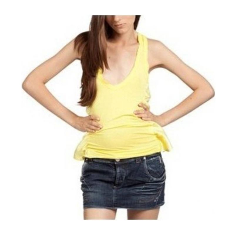 Дамски топ ZUELEMENTS Z11084326132EG-TATUFFO_GIALLO_3224