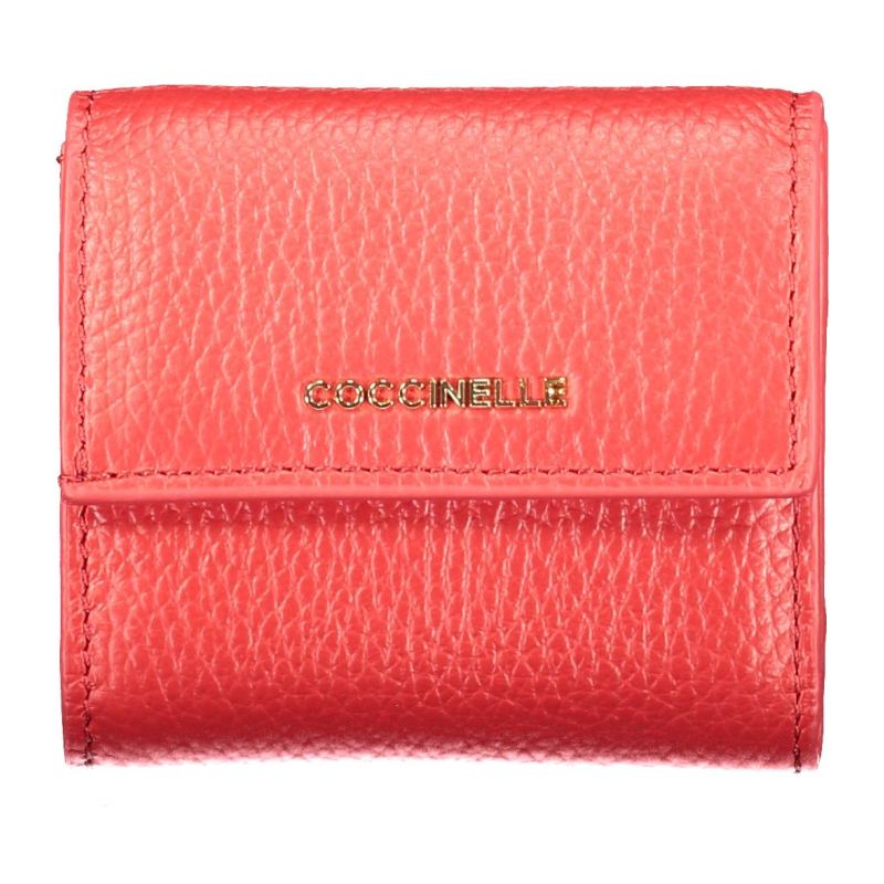 Дамски червен портфейл  COCCINELLE