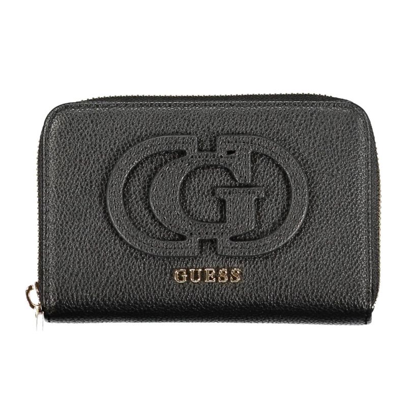 Дамски черен портфейл  jeans GUESS BG9536140_NEBLACK