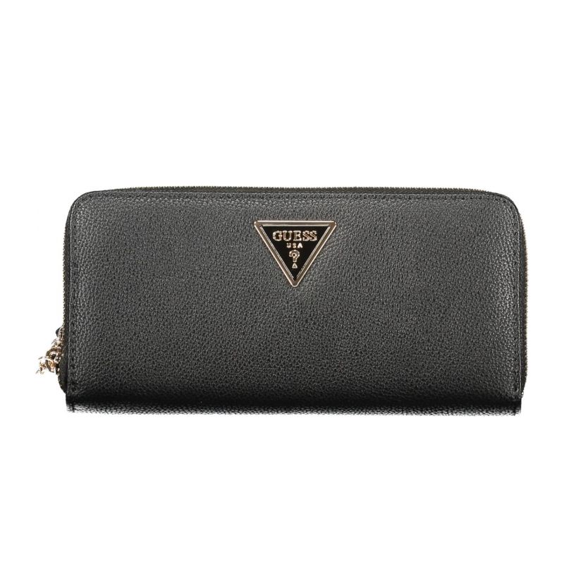 Дамски черен портфейл  jeans GUESS BG7459146_NEBLACK