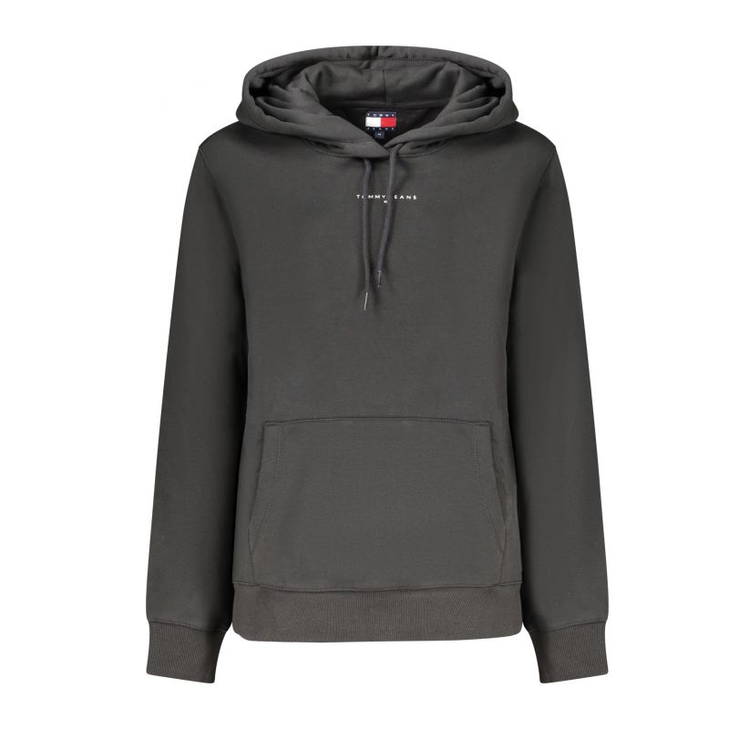 Дамски черен суитшърт с цип  TOMMY HILFIGER DW0DW21963_NEBDS