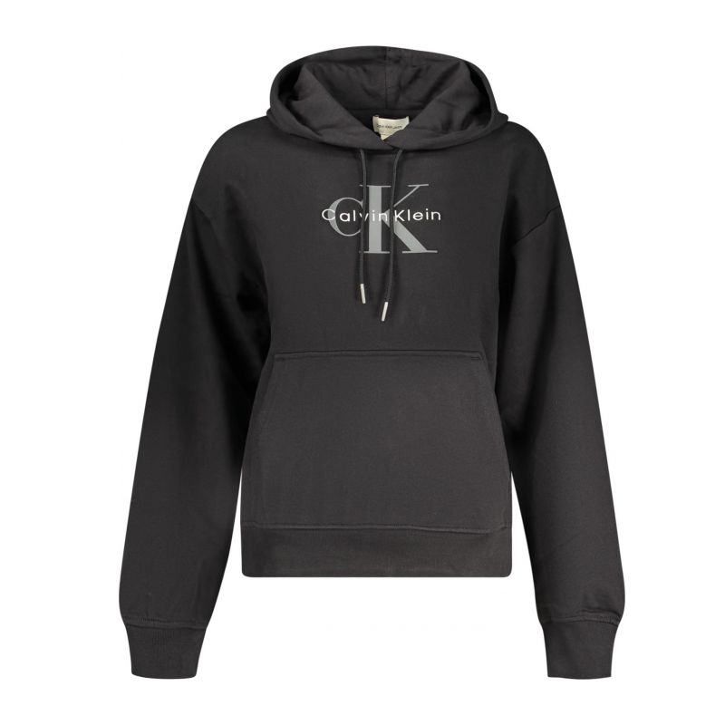 Дамски черен суитшърт с цип  CALVIN KLEIN LV047E221G_NEUB1