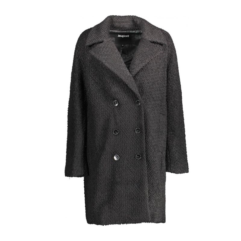 Дамско палто DESIGUAL 22WWEW16_NERO_2000