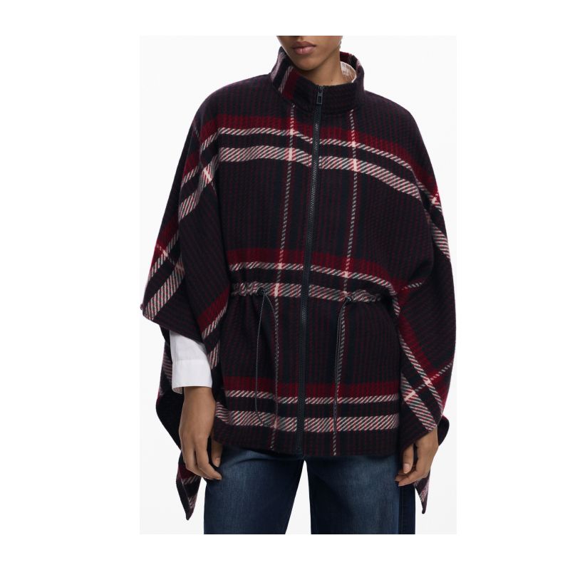 Дамско пончо черно DESIGUAL 25WAIA11_NE2000