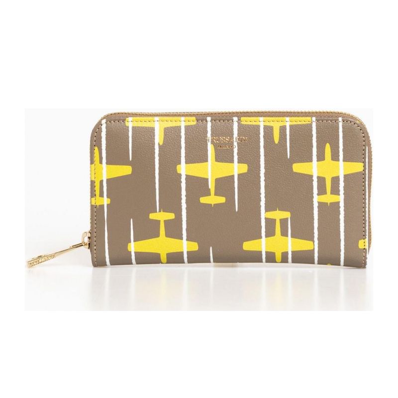 Дамско портмоне TRUSSARDI 76W000232Y000129_Y601YellowLeather