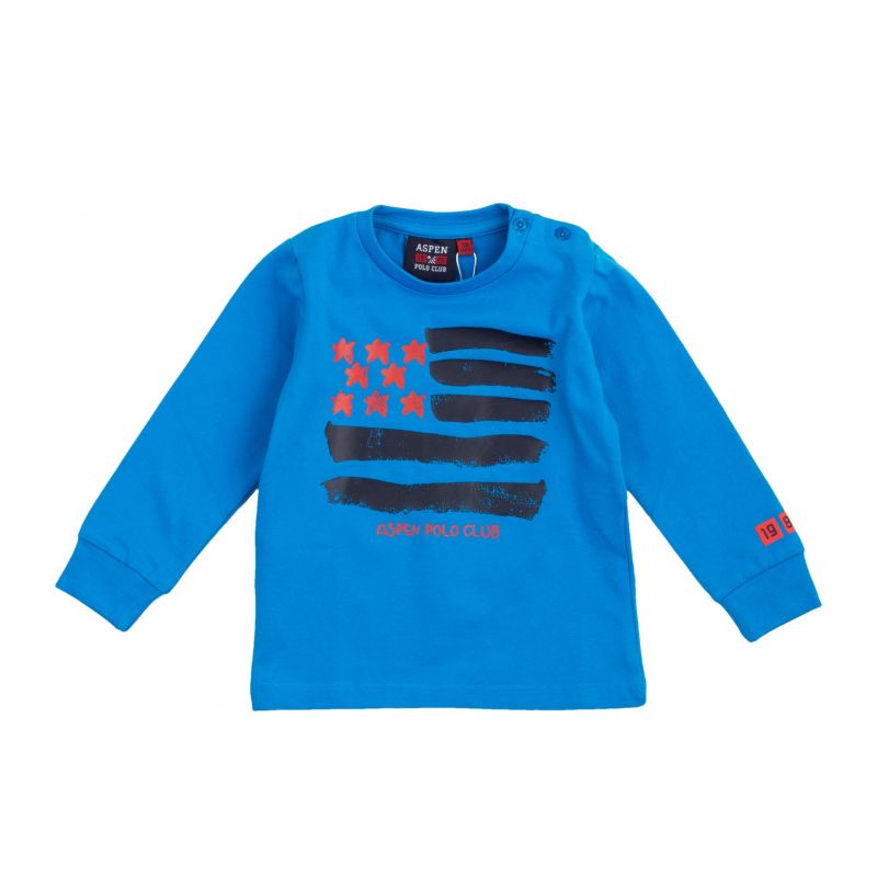Детска блуза момче ASPEN POLO CLUB 1071M0467-DANUBE