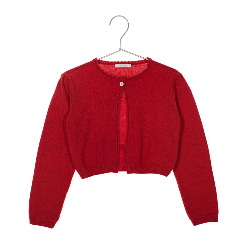 Детска жилетка за момиче COCCODE C54624-ROSSO