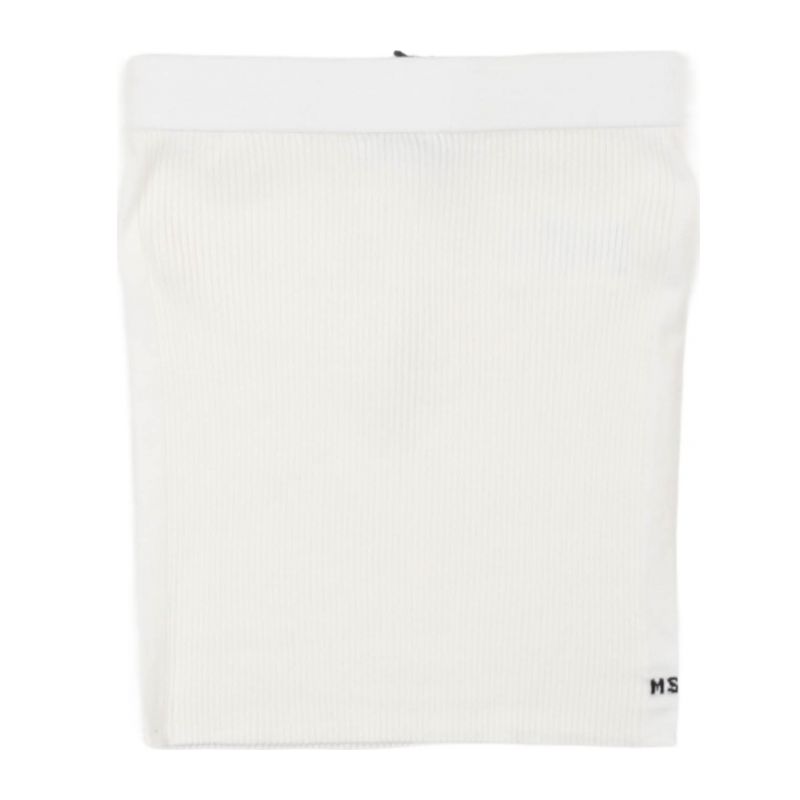 Детска пола MSGM F4MSJGSK030-001-BIANCO