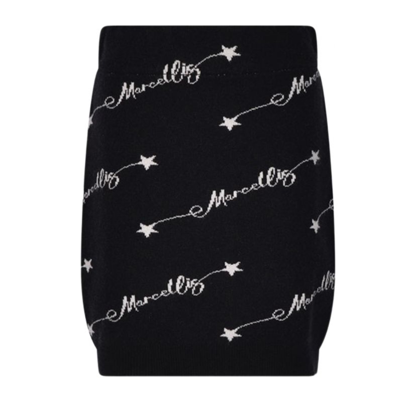 Детска пола MARC ELLIS JMJSK00173-BLACK-WHITE